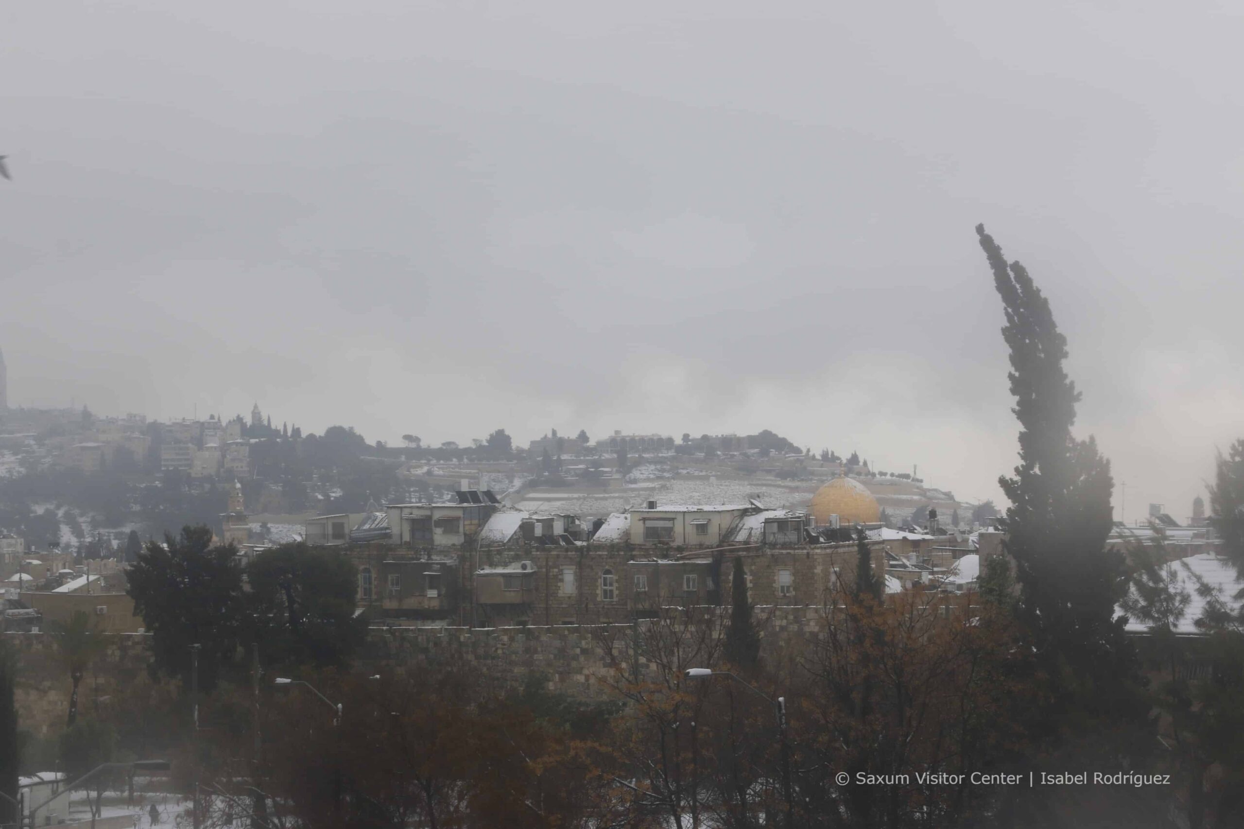 Jerusalem dressed in white