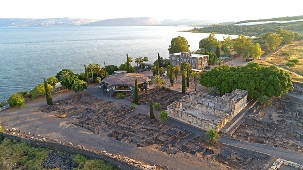 Capernaum: Jesus in Peter’s house.