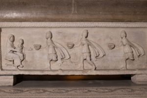 Sarcophagus of the church of Saint Vitale, Ravena.Source: Opera di Religione della Diocesi di Ravenna 