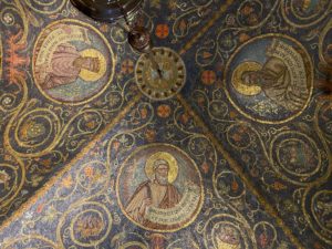 Ceiling of the Catholic Chapel at the Calvary