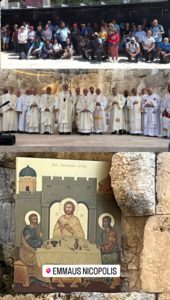 Holy Mass and celebration at Emmaus Nicopolis, 2024