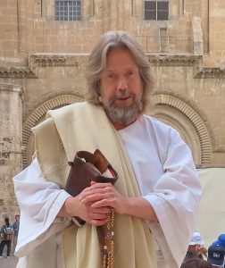 Jerusalem, Holy Sepulchre parvis Jesusman, by Fallaner