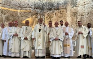 Card. Pierbattista Pizzaballa at Emmaus Nicopolis