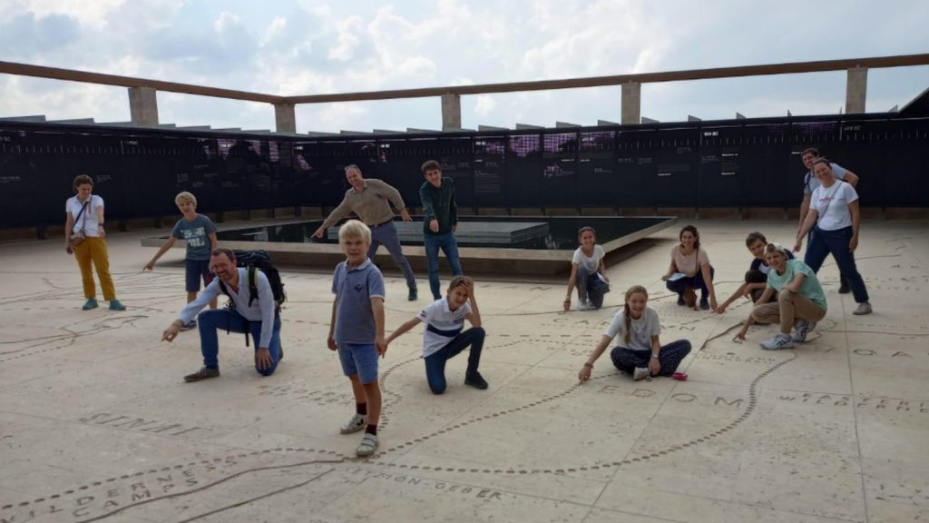 Group from France at Saxum