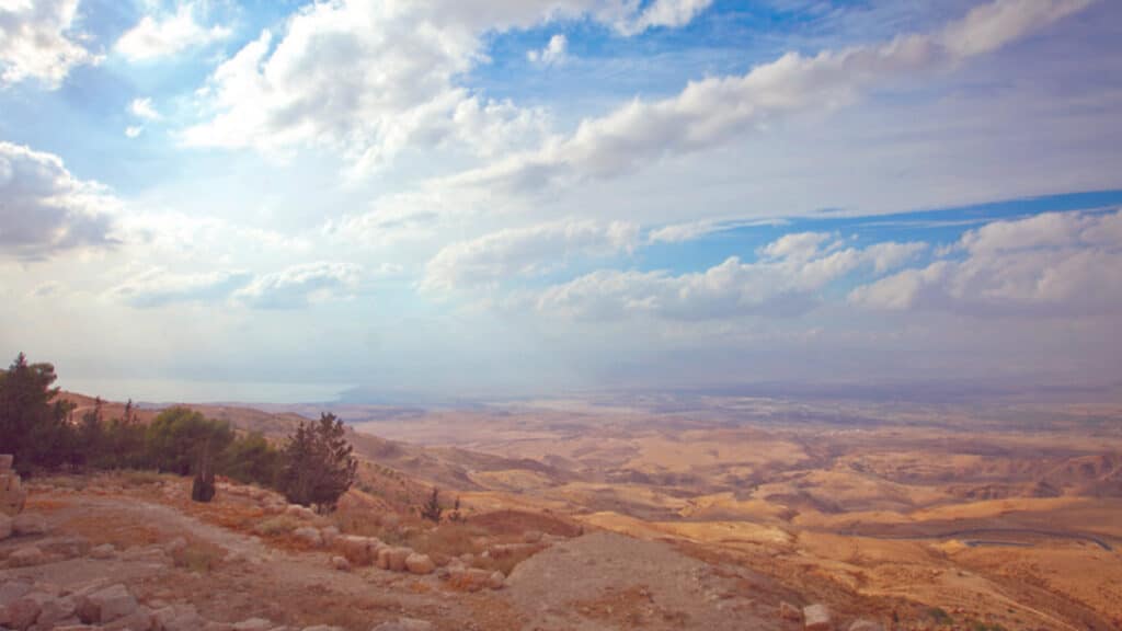 Cima del monte Nebo - Saxum