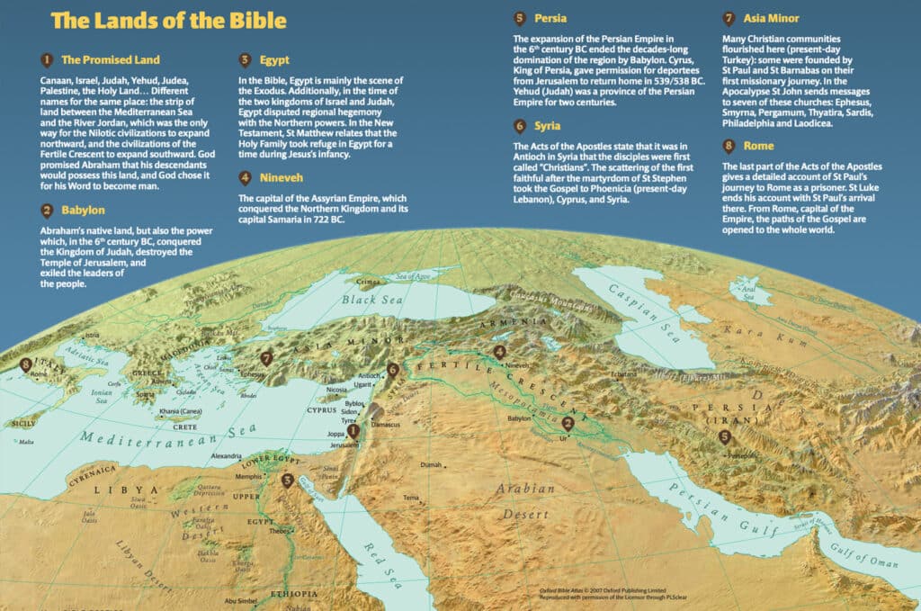 THE LANDS OF THE BIBLE - Bible Portico